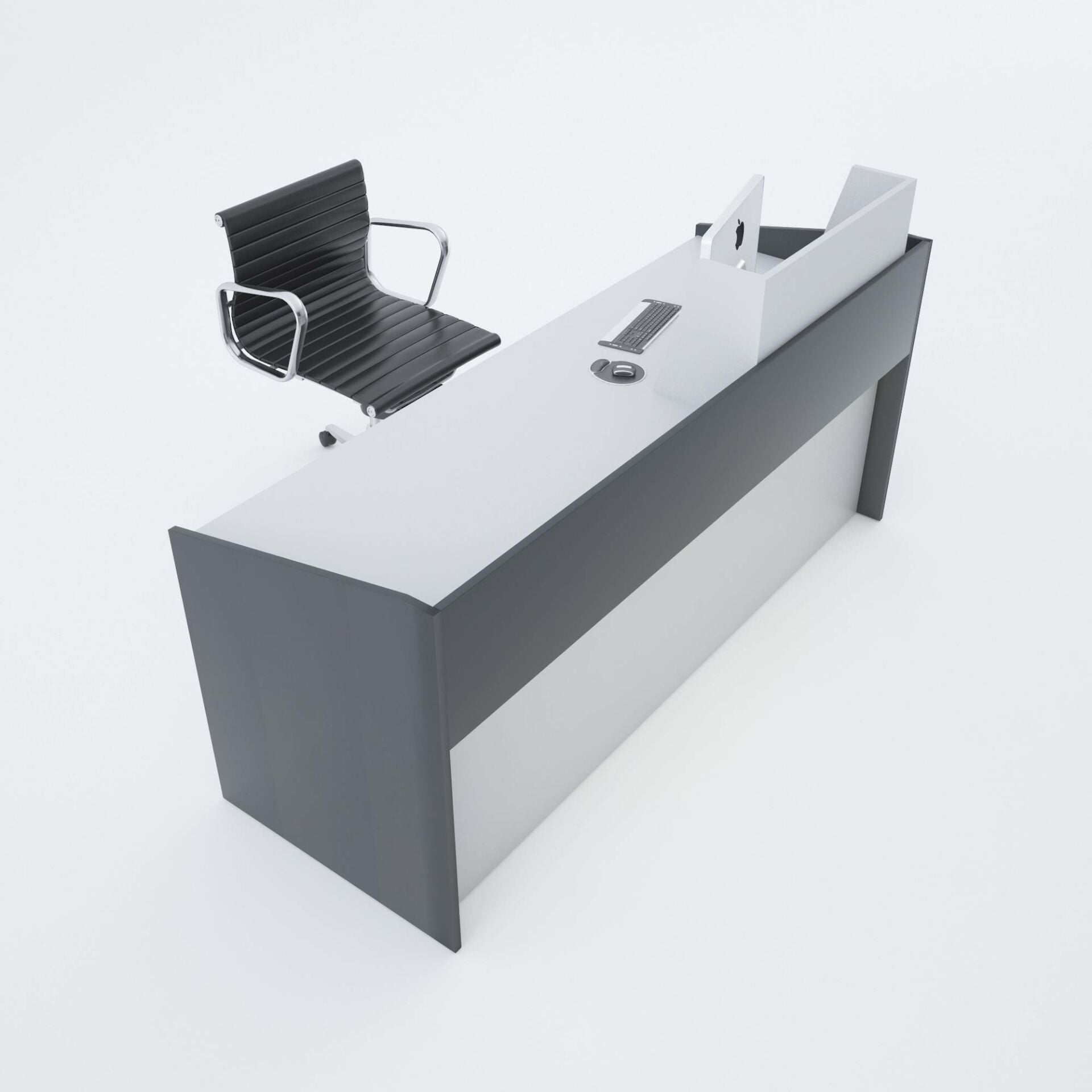 Banko 3 160 - Beyaz+Antrasit