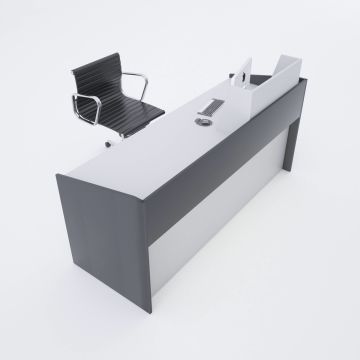 Banko 3 180 - Beyaz+Antrasit