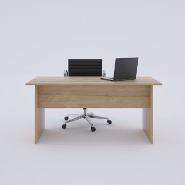 Eco Tekli Çalışma Masası Meşe - 100x70