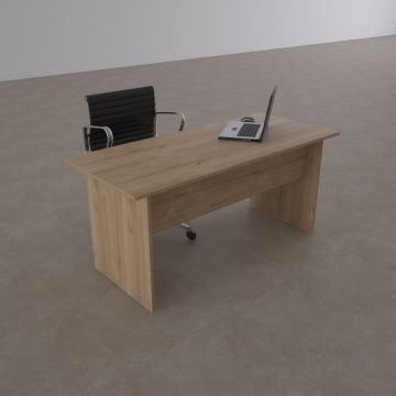 Eco Tekli Çalışma Masası Meşe - 100x70