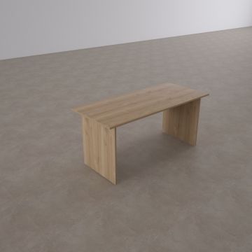 Eco Tekli Çalışma Masası Meşe - 100x70