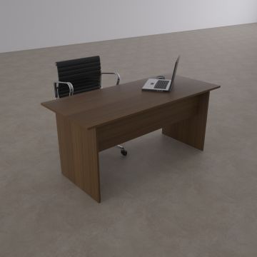 Eco Tekli Çalışma Masası Ceviz - 120x70