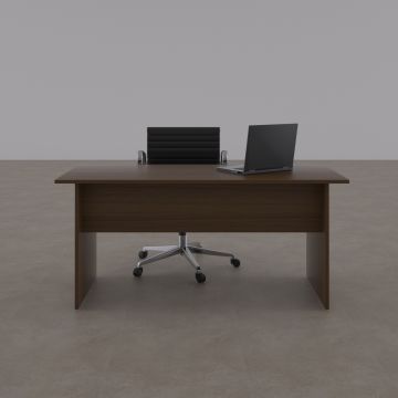 Eco Tekli Çalışma Masası Ceviz - 140x70