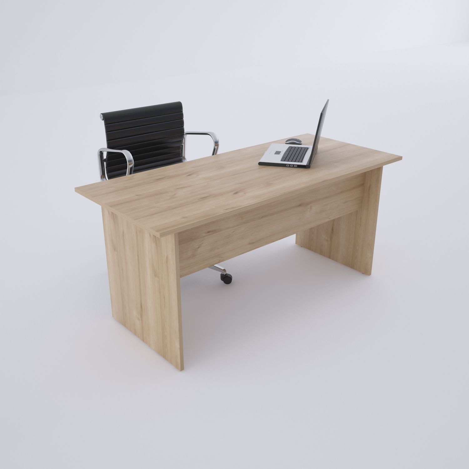 Eco Tekli Çalışma Masası Meşe - 140x70