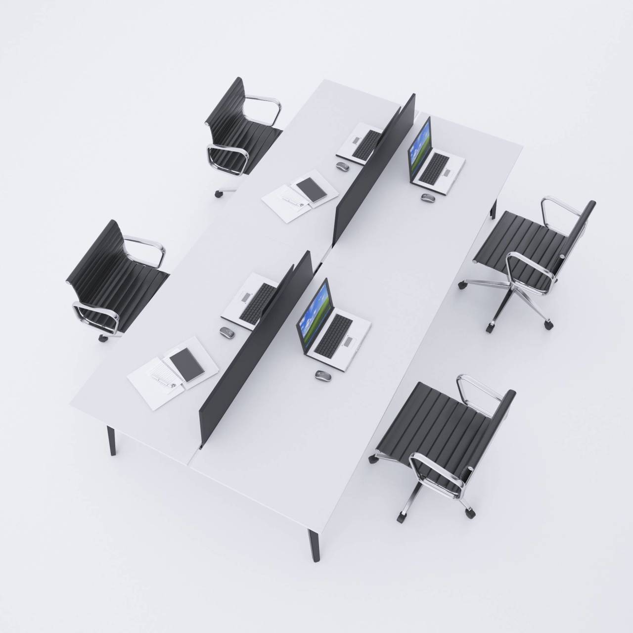 Nova Dörtlü Çalışma Masası