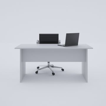 Eco Tekli Çalışma Masası Beyaz - 160x70