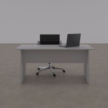 Eco Tekli Çalışma Masası Beyaz - 160x70