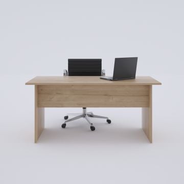 Eco Tekli Çalışma Masası Meşe - 160x70