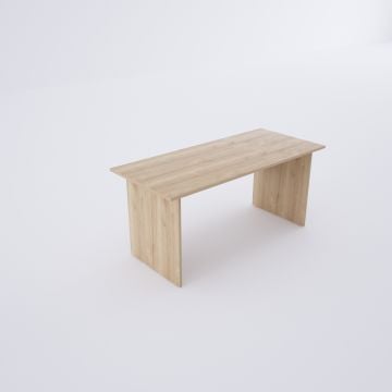 Eco Tekli Çalışma Masası Meşe - 160x70