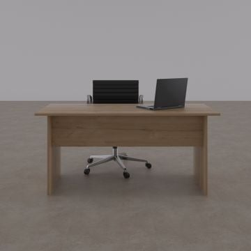 Eco Tekli Çalışma Masası Meşe - 160x70