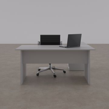 Eco Keson Etajerli Çalışma Masası Beyaz - 140x70