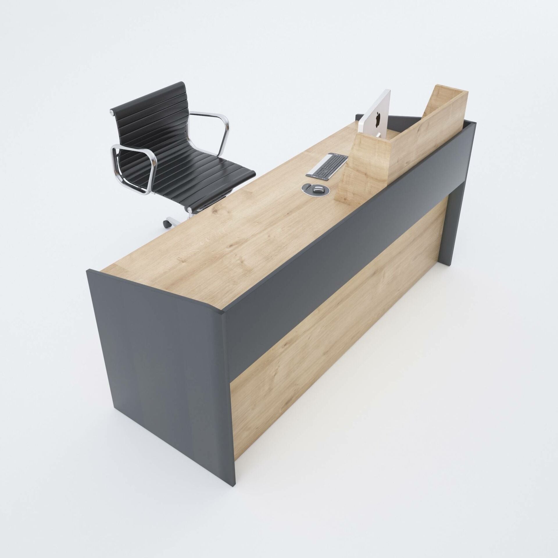 Banko 3 200 - Meşe+Antrasit