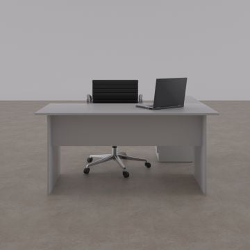 Eco Keson Etajerli Çalışma Masası Beyaz - 160x70