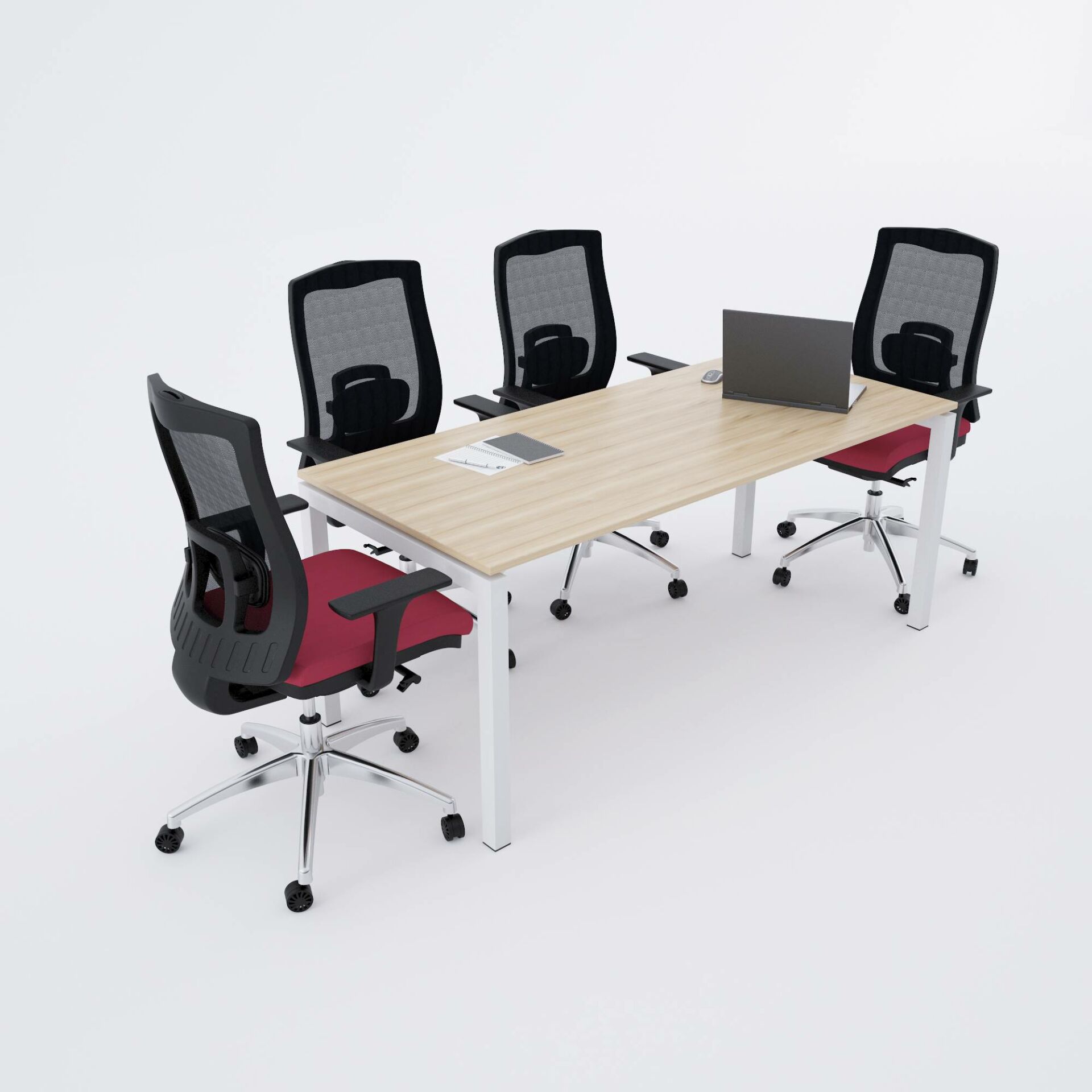 Cube-40 Toplantı Masası M 140x80 - Meşe