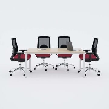 Cube-40 Toplantı Masası M 140x80 - Meşe