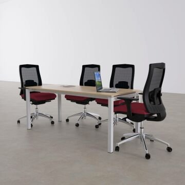 Cube-40 Toplantı Masası M 140x80 - Meşe