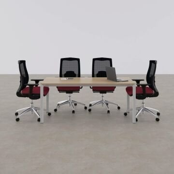 Cube-40 Toplantı Masası M 140x80 - Meşe