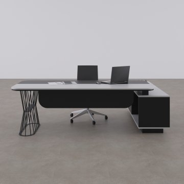 Bolero Alt Etajerli Yönetici Masası