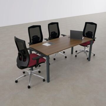 Cube-40 Toplantı Masası M 160x80 - Ceviz