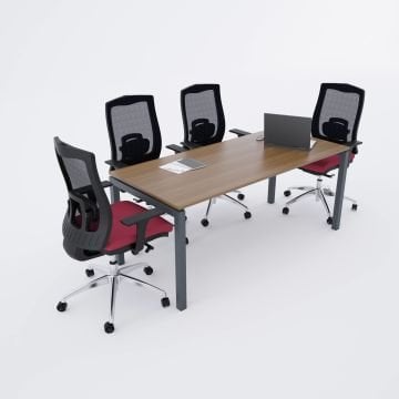 Cube-40 Toplantı Masası M 180x80 - Ceviz