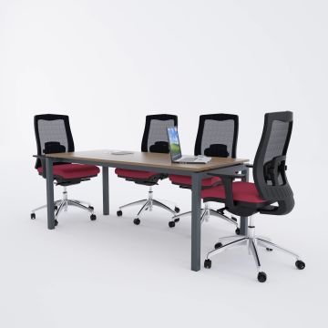 Cube-40 Toplantı Masası M 180x80 - Ceviz