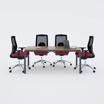 Cube-40 Toplantı Masası M 180x80 - Ceviz