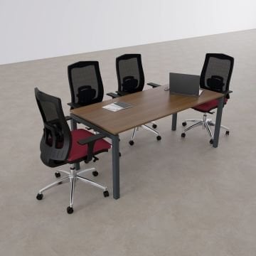 Cube-40 Toplantı Masası M 180x80 - Ceviz