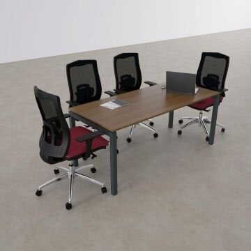 Cube-40 Toplantı Masası M 200x80 - Ceviz