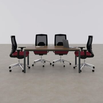 Cube-40 Toplantı Masası M 200x80 - Ceviz