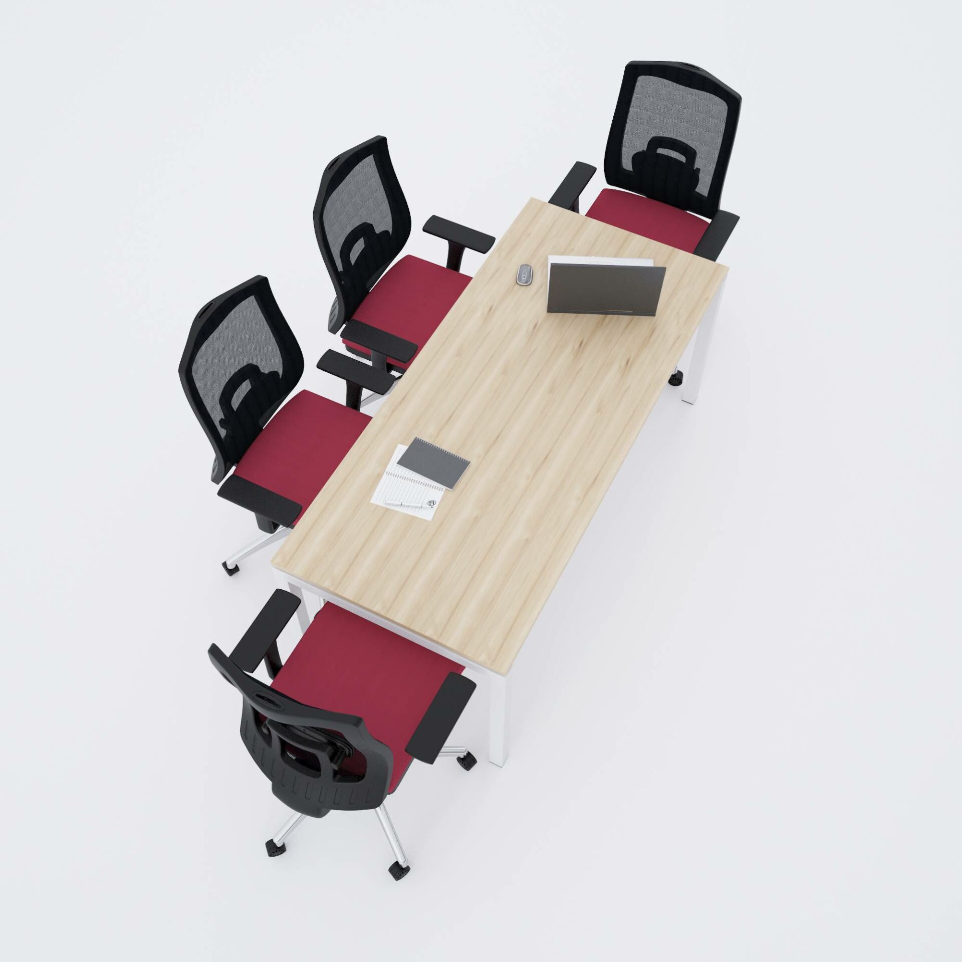 Cube-40 Toplantı Masası M 200x80 - Meşe