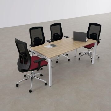 Cube-40 Toplantı Masası M 200x80 - Meşe