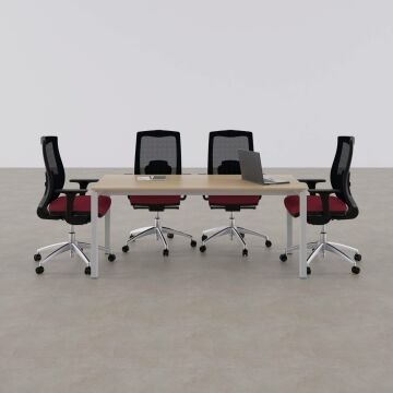 Cube-40 Toplantı Masası M 200x80 - Meşe