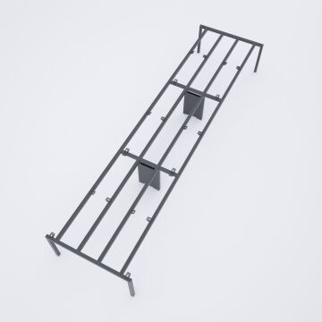 Cube 40 Altılı Çalışma Masası 420x160 - Ceviz