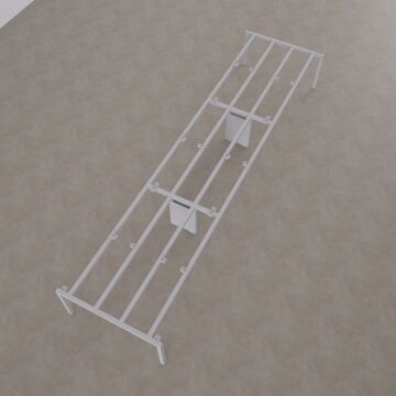 Cube 40 Altılı Çalışma Masası 480x140 - Meşe