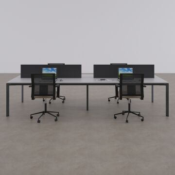 Five Dörtlü Çalışma Masası