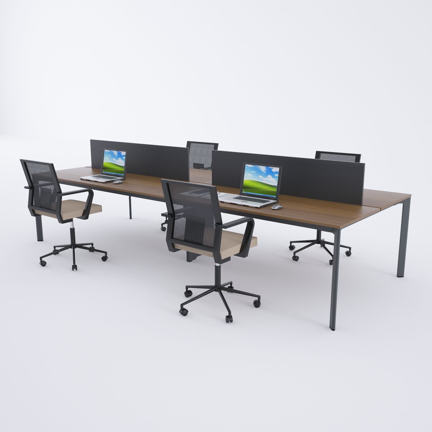 Five Dörtlü Çalışma Masası