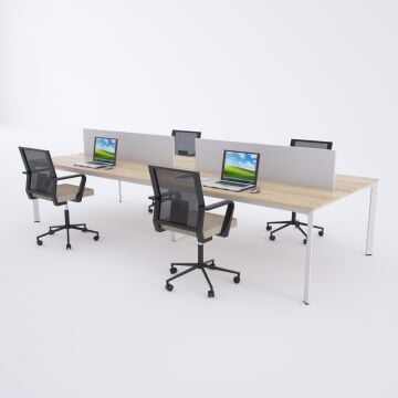 Five Dörtlü Çalışma Masası