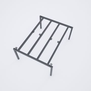 Cube 40 İkili Çalışma Masası 160x140 - Ceviz