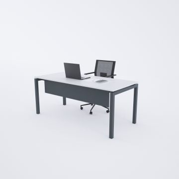 Cube 40 Çalışma Masası 140x80 - Beyaz