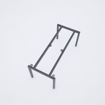 Cube 40 Çalışma Masası 140x80 - Beyaz