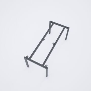 Cube 40 Çalışma Masası 140x80 - Ceviz