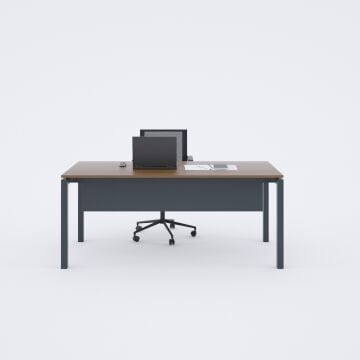 Cube 40 Çalışma Masası 140x80 - Ceviz