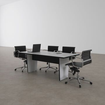 Panel Toplantı Masası M Beyaz - 200x90