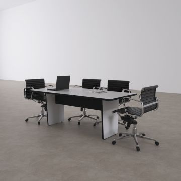 Panel Toplantı Masası M Beyaz - 220x90