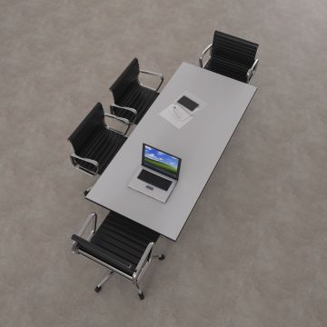 Panel Toplantı Masası M Beyaz - 220x90