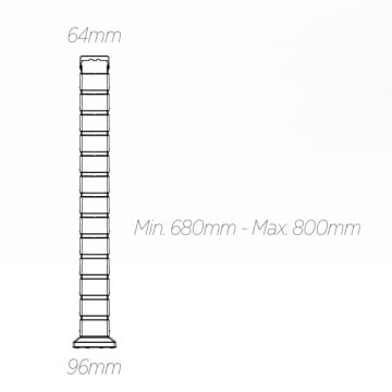 Masa Altı Omurga Kablo Kanalı