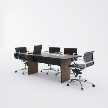 Panel Toplantı Masası M Ceviz - 180x90