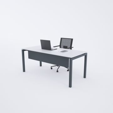 Cube 40 Çalışma Masası 180x80 - Beyaz