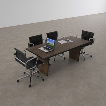 Panel Toplantı Masası M Ceviz - 200x90