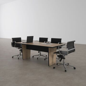 Panel Toplantı Masası M Meşe - 180x90